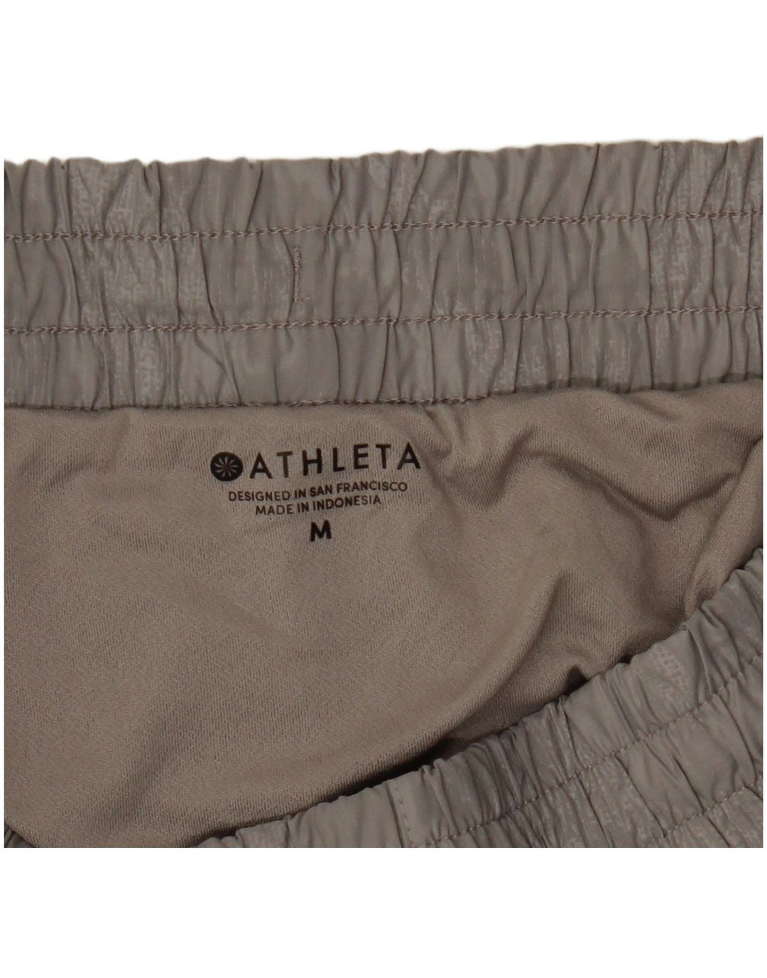 Athleta Γυναικείο Αθλητικό Σορτς UK 14 Μεσαίου Γκρι Καμουφλάζ