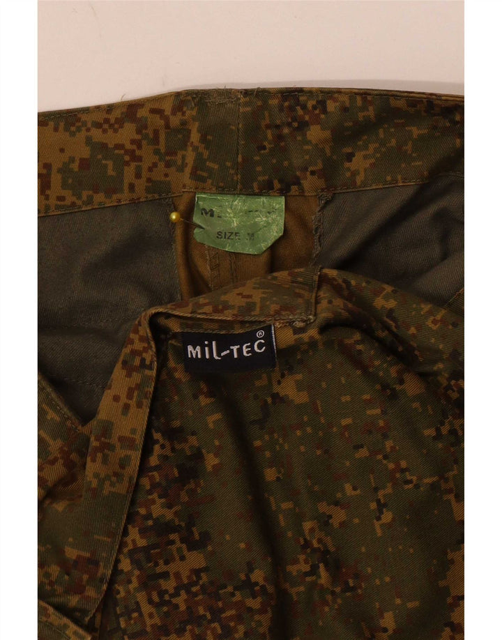 Mil-Tec Mens Joggers Cargo Παντελόνι Medium W32 L32 Khaki Camouflage
