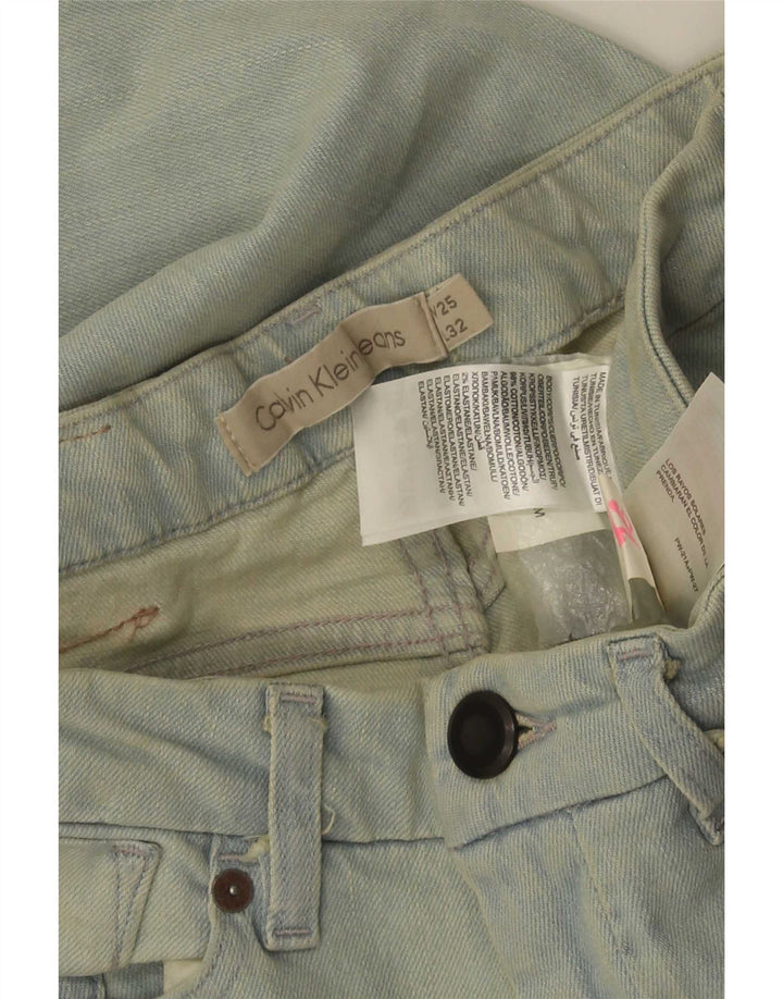 Calvin Klein Γυναικείο Slim Jeans W25 L32 Μπλε βαμβακερό