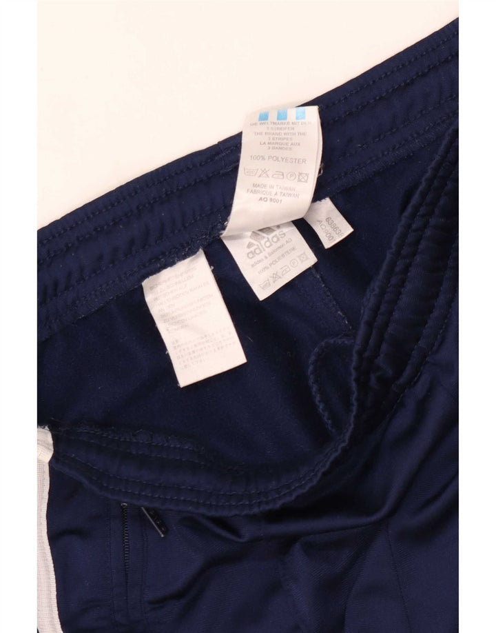 Ανδρικές φόρμες Adidas Παντελόνια UK 36/38 Small Navy Blue Polyester