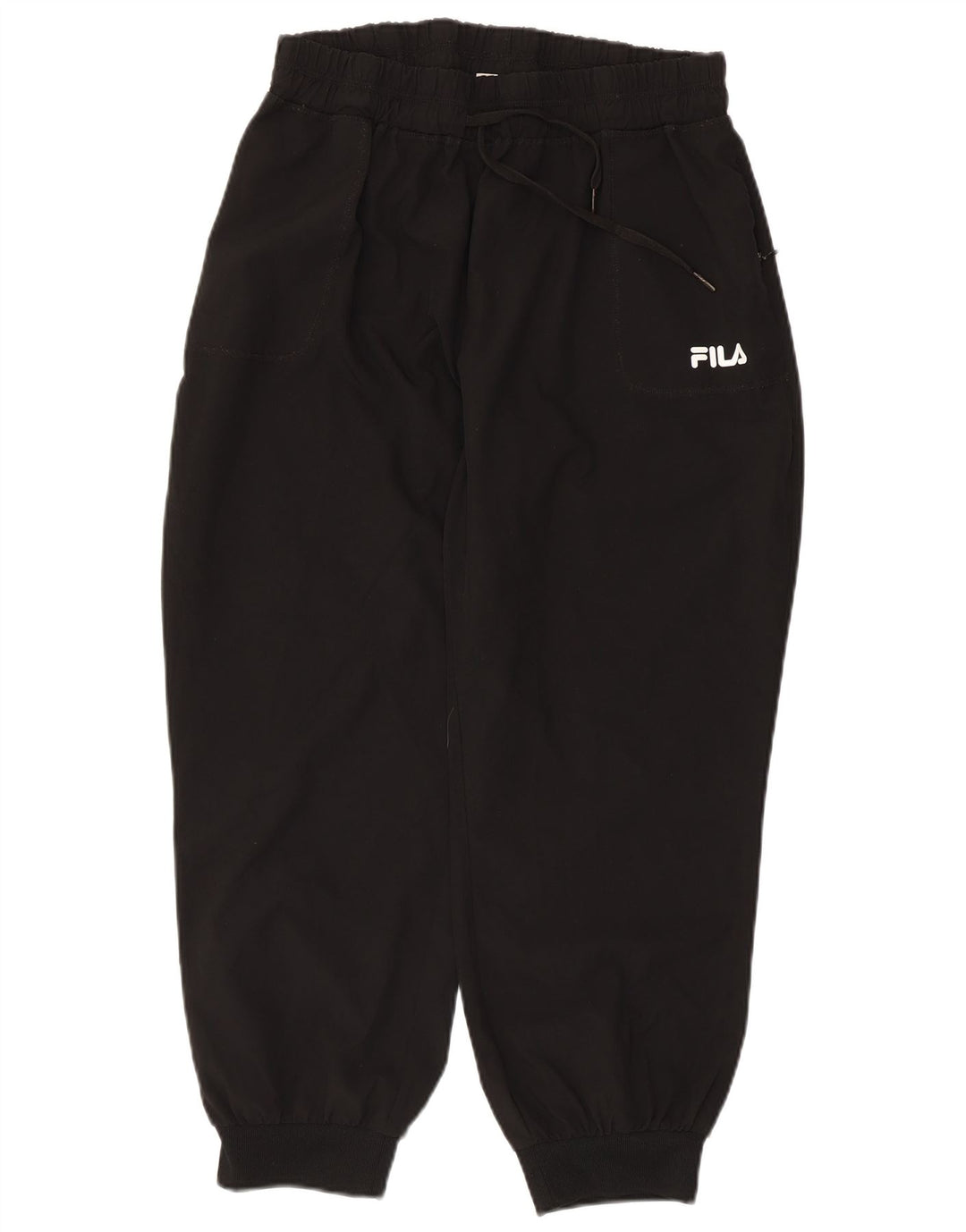 Fila Γυναικεία αθλητική φόρμα Παντελόνι Joggers UK 14 Large Μαύρο Πολυεστέρας