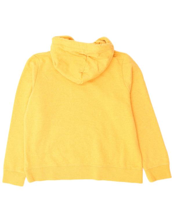 Superdry γυναικείο φούτερ με κουκούλα UK 18 XL κίτρινο βαμβακερό