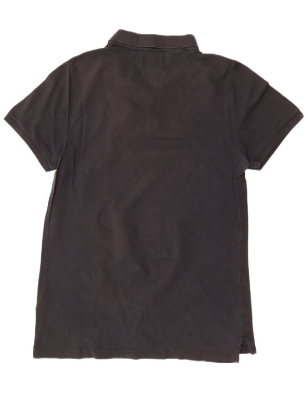 Tommy Hilfiger Ανδρικό πουκάμισο Polo Slim Fit XL μαύρο βαμβακερό