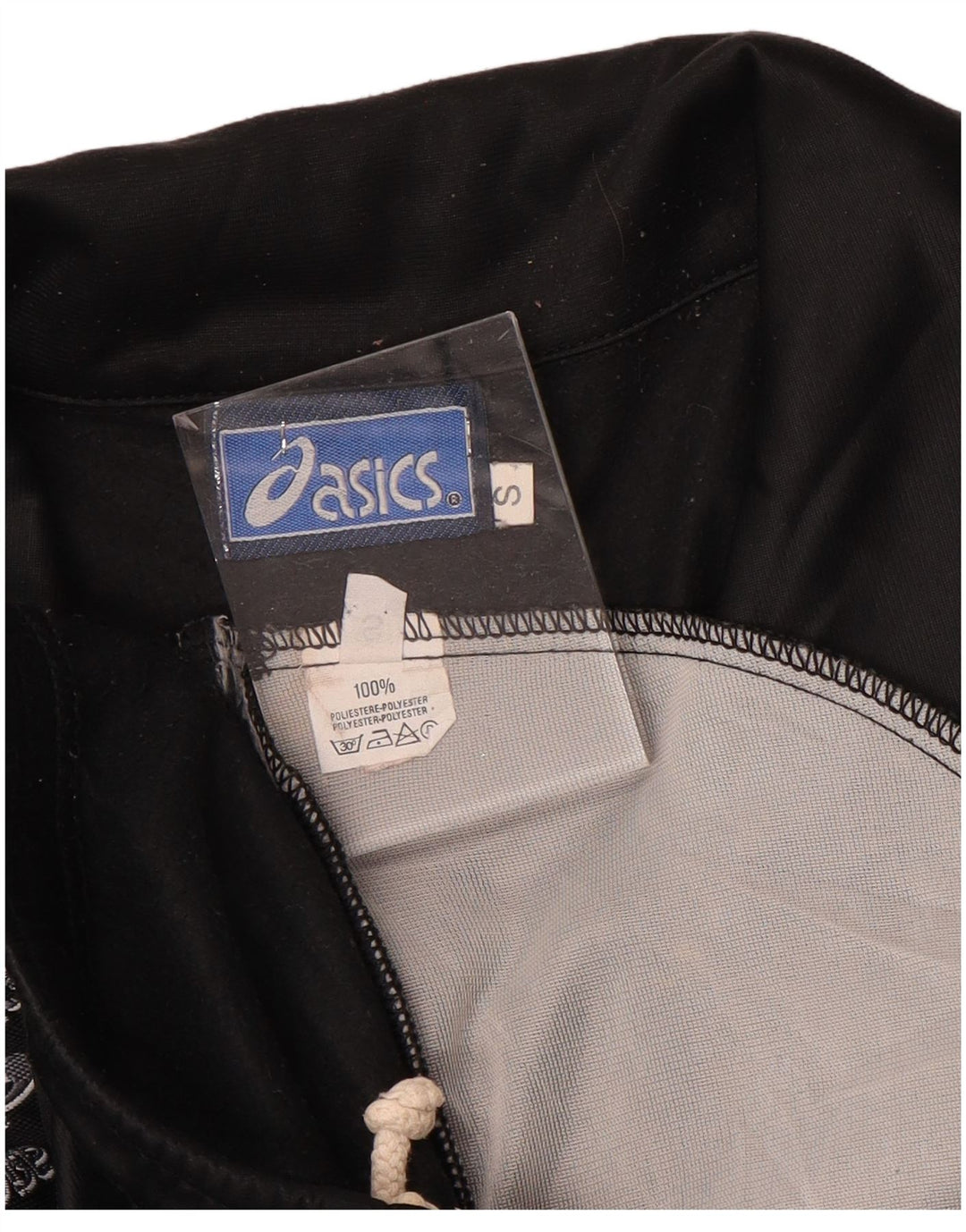 Γραφική ανδρική φόρμα Asics Small Black Polyester