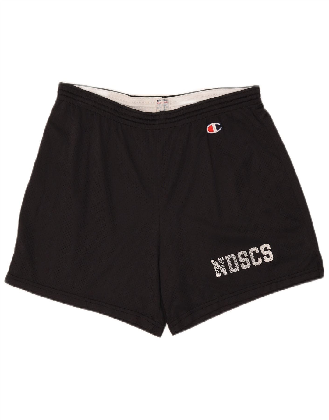 Ανδρικό γραφικό αθλητικό σορτς Champion XL μαύρο νάιλον