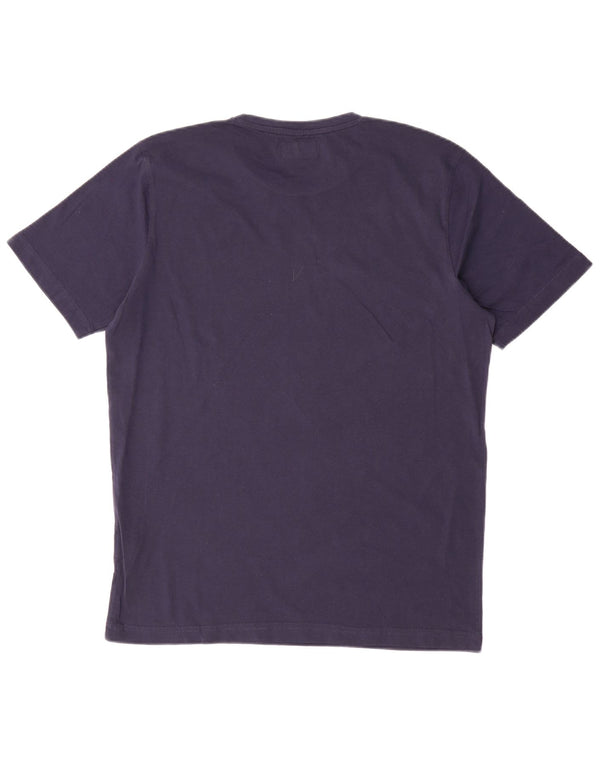 Ανδρικό γραφικό T-Shirt Kappa Top Large Navy Blue από βαμβάκι