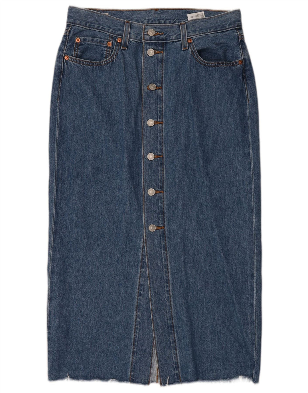 Γυναικεία τζιν φούστα Levi's W29 μεσαίο μπλε βαμβακερό