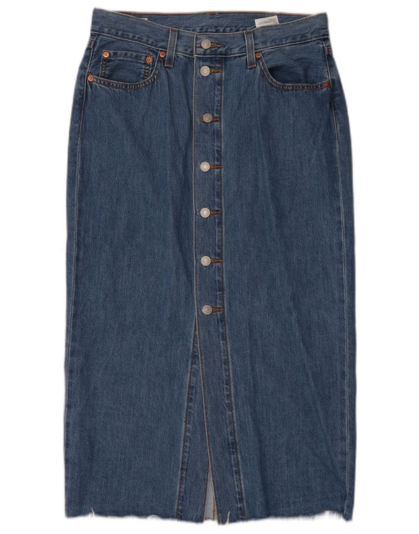 Γυναικεία τζιν φούστα Levi's W29 μεσαίο μπλε βαμβακερό