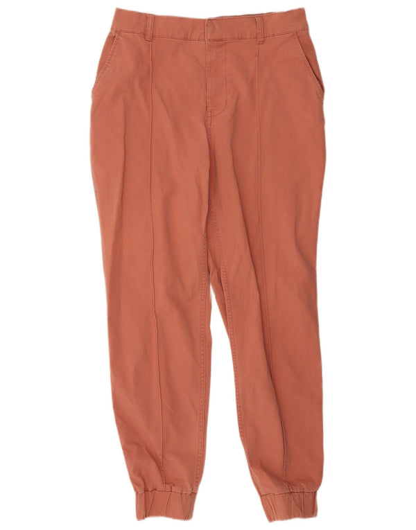 Hollister Womens High Waist Joggers Chino Trousers Large W32 L28 Pink