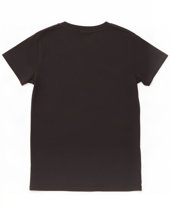 Cos Mens T-Shirt Top Medium Black Cotton