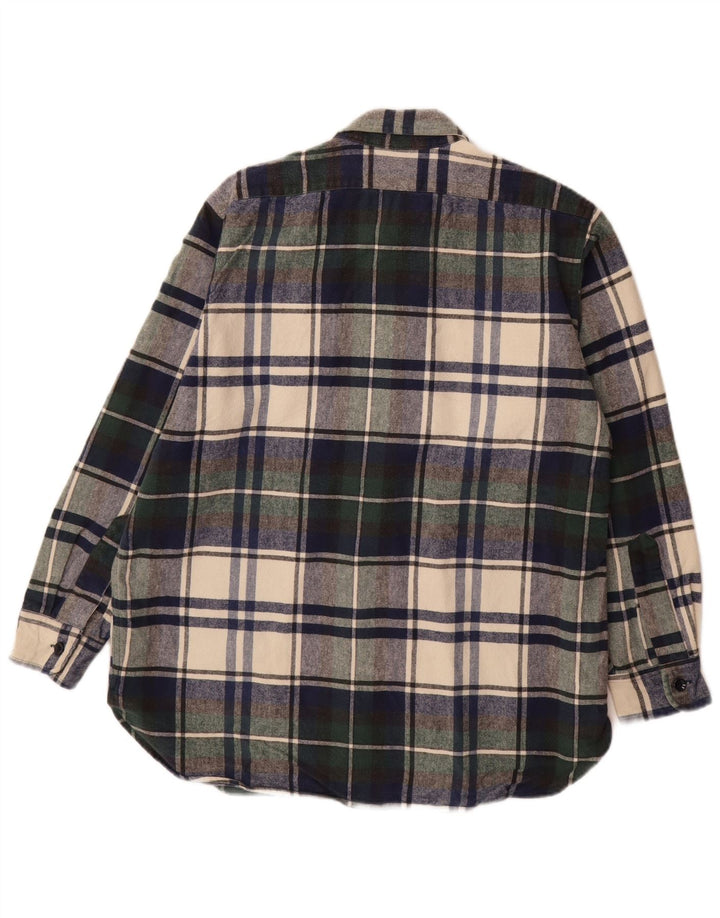 Ανδρικό φανελένιο πουκάμισο L.L.Bean, μεσαίο πράσινο βαμβακερό