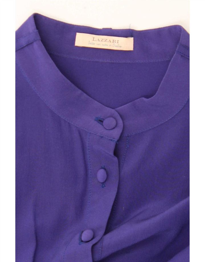 Lazzari Γυναικείο πουκάμισο Μπλούζα UK 8 Small Purple