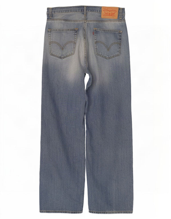 Levi's Mens 569 Straight Loose Jeans W36 L34 Μπλε Βαμβακερό