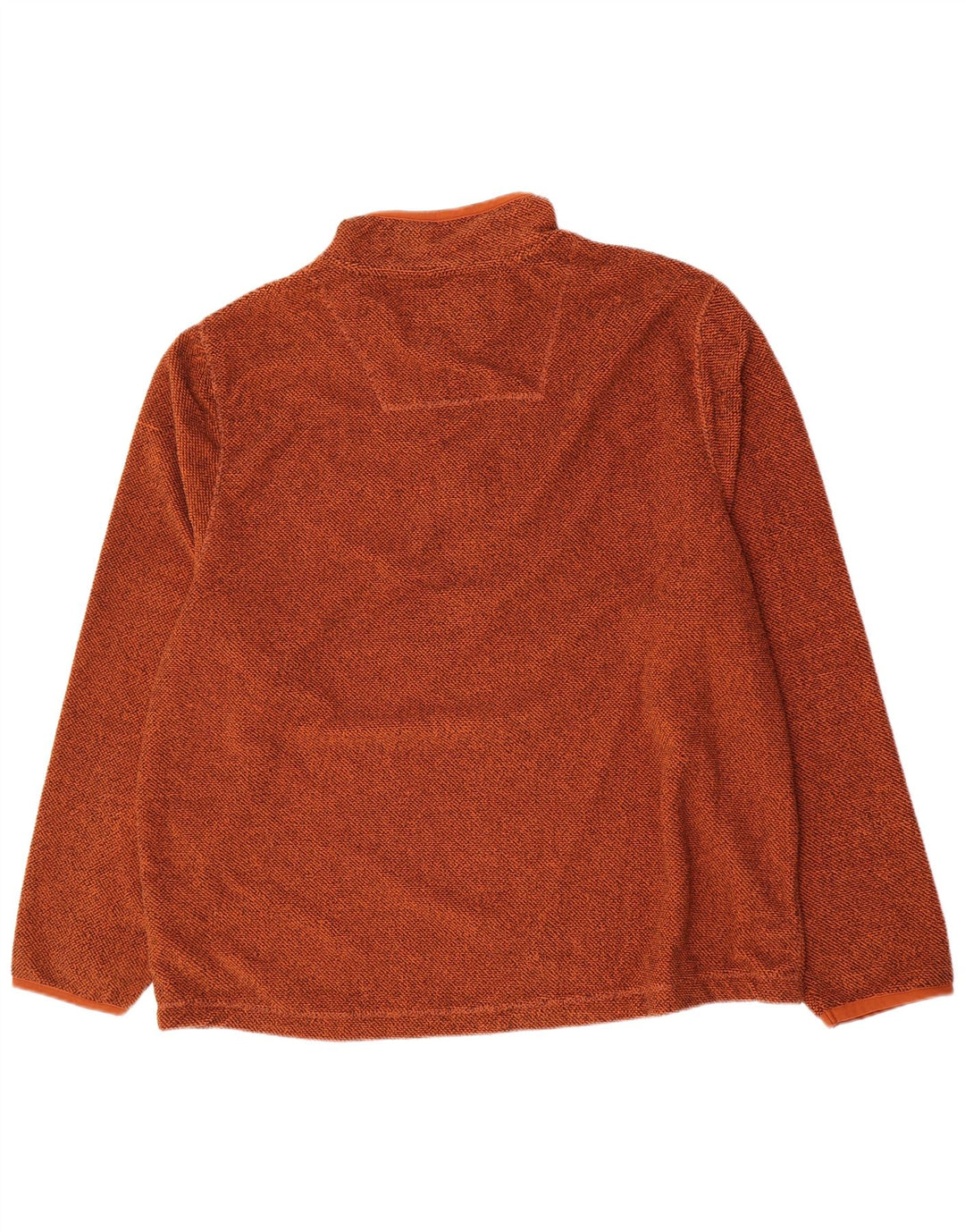 Weird Fish Mens Zip Fleece Jumper 4XL καφέ πολυεστέρας