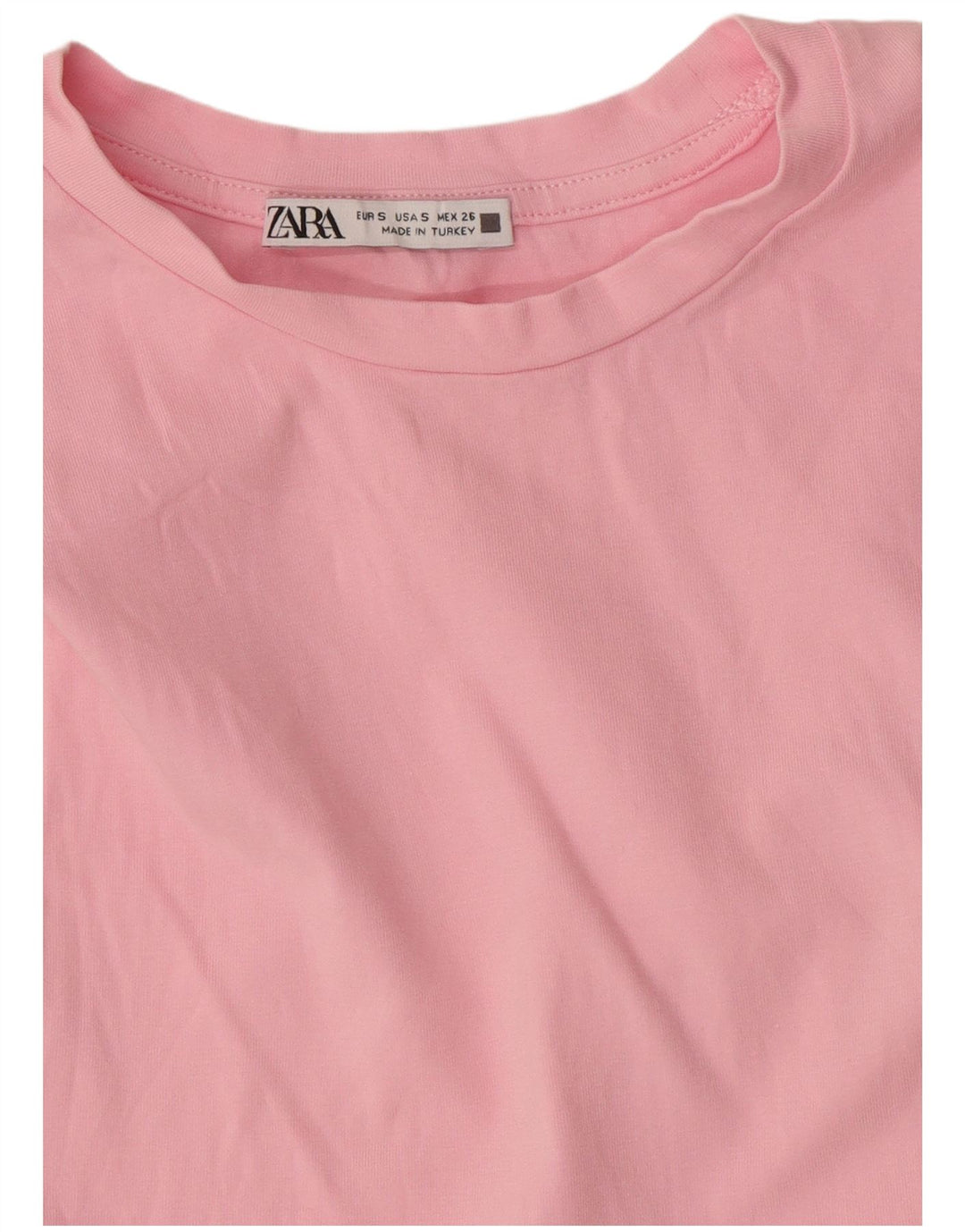 Zara Γυναικείο Γιλέκο Crop Top UK 8 Small Pink