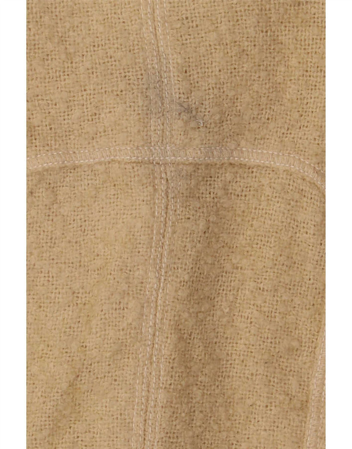 Zara Γυναικείο Πανωφόρι UK 12 Medium Off White
