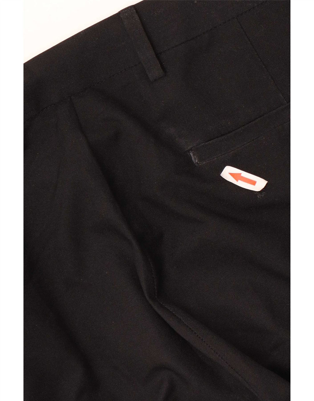 Marks & Spencer Ανδρικό Slim παντελόνι Chino W38 L33 Μαύρο πολυεστέρα