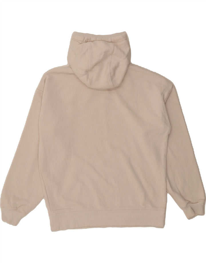 FILA Mens Hoodie Jumper Medium Beige Cotton Vintage Fila and Second-Hand Fila from Messina Hembry 