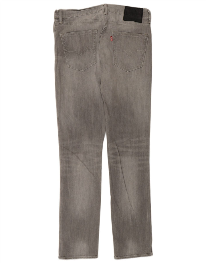 Levi's Mens 511 Slim Jeans W32 L32 Γκρι βαμβακερό