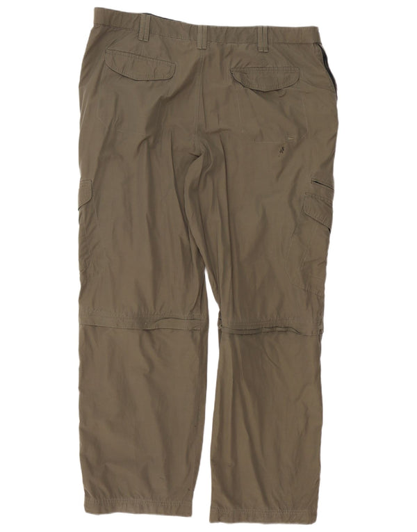 Marks & Spencer Ανδρικό Παντελόνι Μπλε Harbour Straight Cargo W42 L31 Khaki