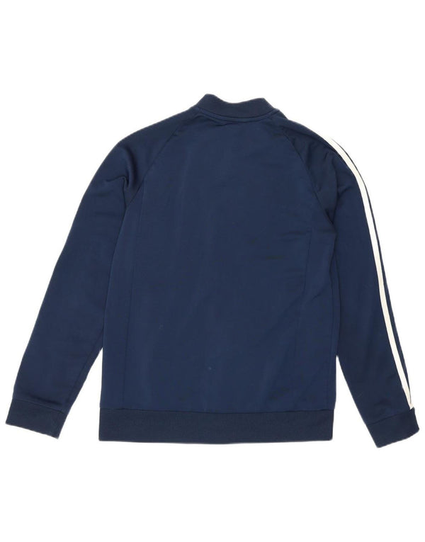 Κορυφαία φόρμα Adidas Boys σακάκι 11-12 ετών Navy Blue Colorblock Sports