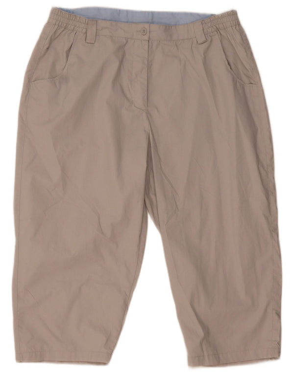 Mountain Warehouse Γυναικεία βερμούδα UK 16 Large W34 Beige Polyester