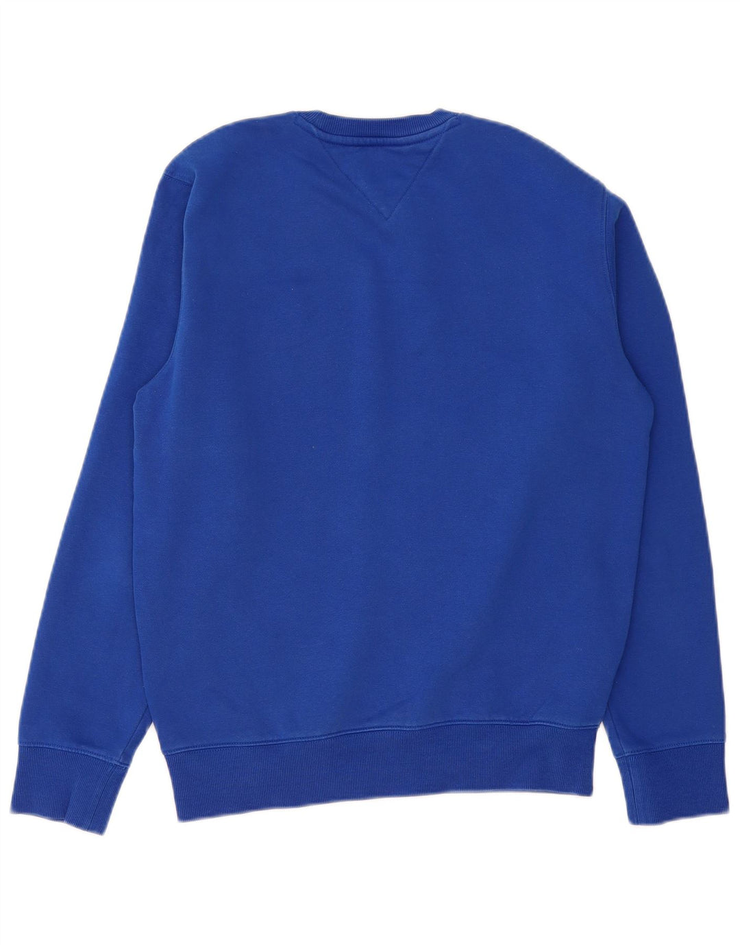 TOMMY HILFIGER Mens Sweatshirt Jumper Small Blue Cotton