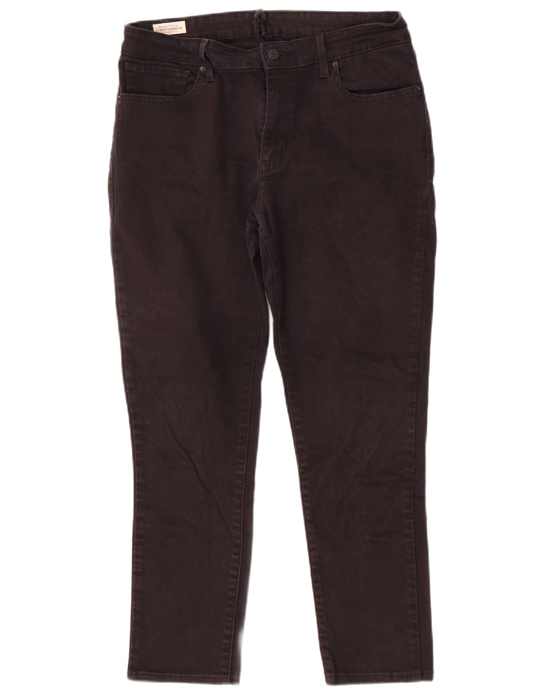 Γυναικείο Slim Jeans Levi's W32 L26 μαύρο βαμβακερό