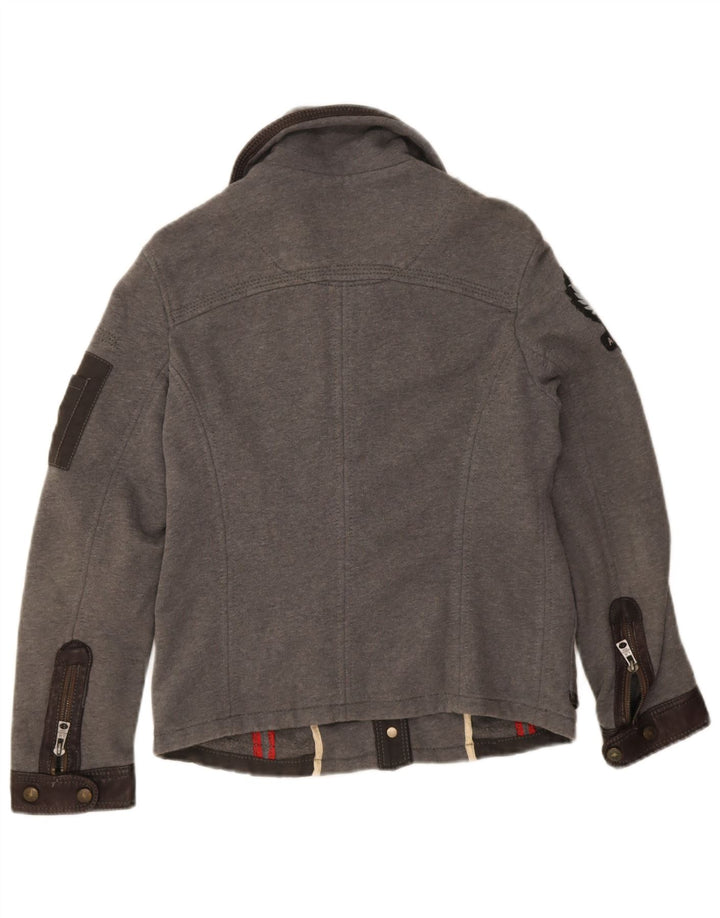 Aeronautica Militare Γυναικείο Utility Μπουφάν IT 44 Medium Grey Colourblock