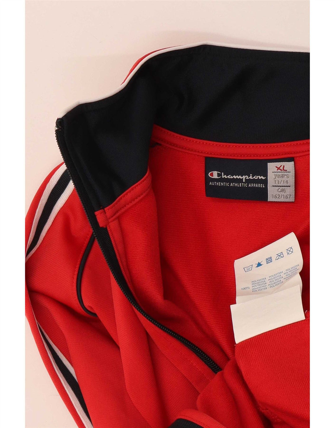 Champion Boys αθλητική φόρμα Top Jacket 13-14 Years XL Red Polyester