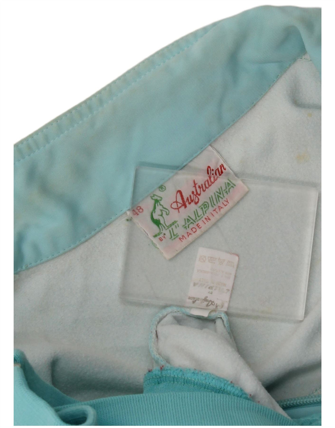 AUSTRALIAN L'ALPINA Ανδρική αθλητική φόρμα Top Jacket IT 48 Medium Blue Polyamide