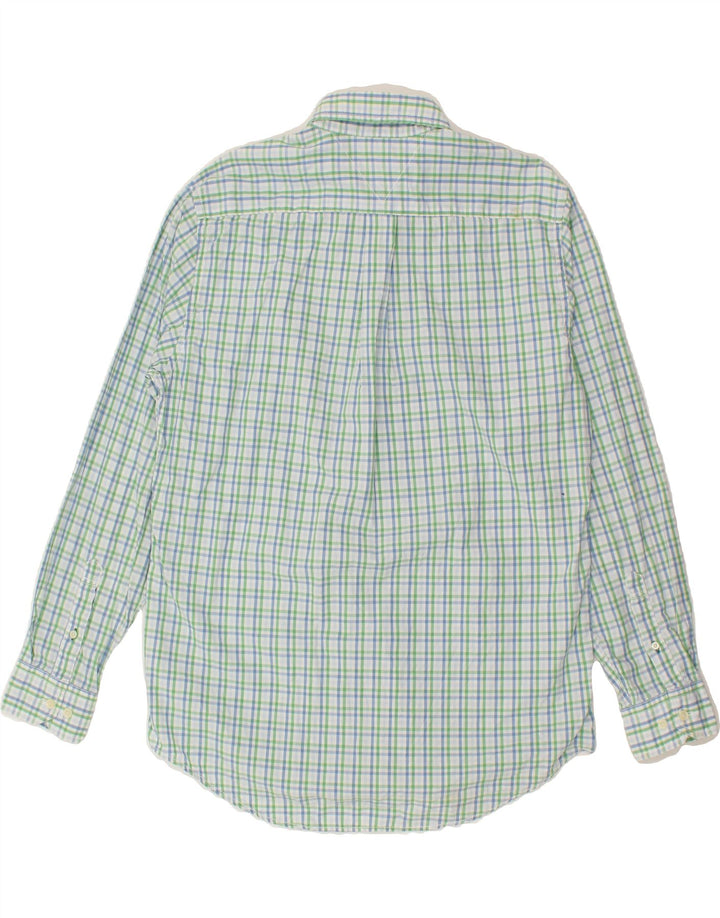 TOMMY HILFIGER Mens Shirt Medium Multicoloured Check Cotton Vintage Tommy Hilfiger and Second-Hand Tommy Hilfiger from Messina Hembry 