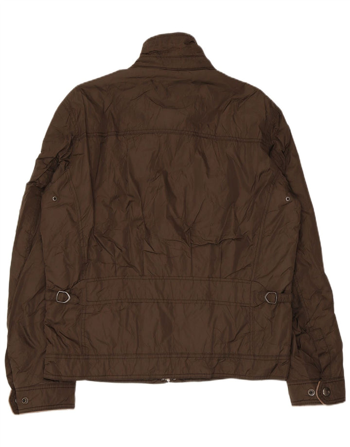 MASSIMO DUTTI Ανδρικό Utility Jacket UK 40 Large Khaki Nylon