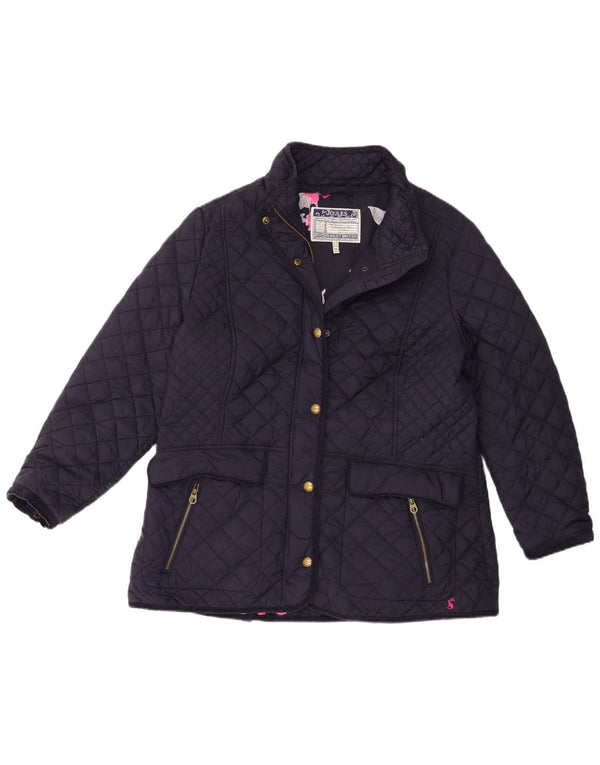 Joules Γυναικείο Καπιτονέ μπουφάν UK 18 XL Navy Blue Polyamide