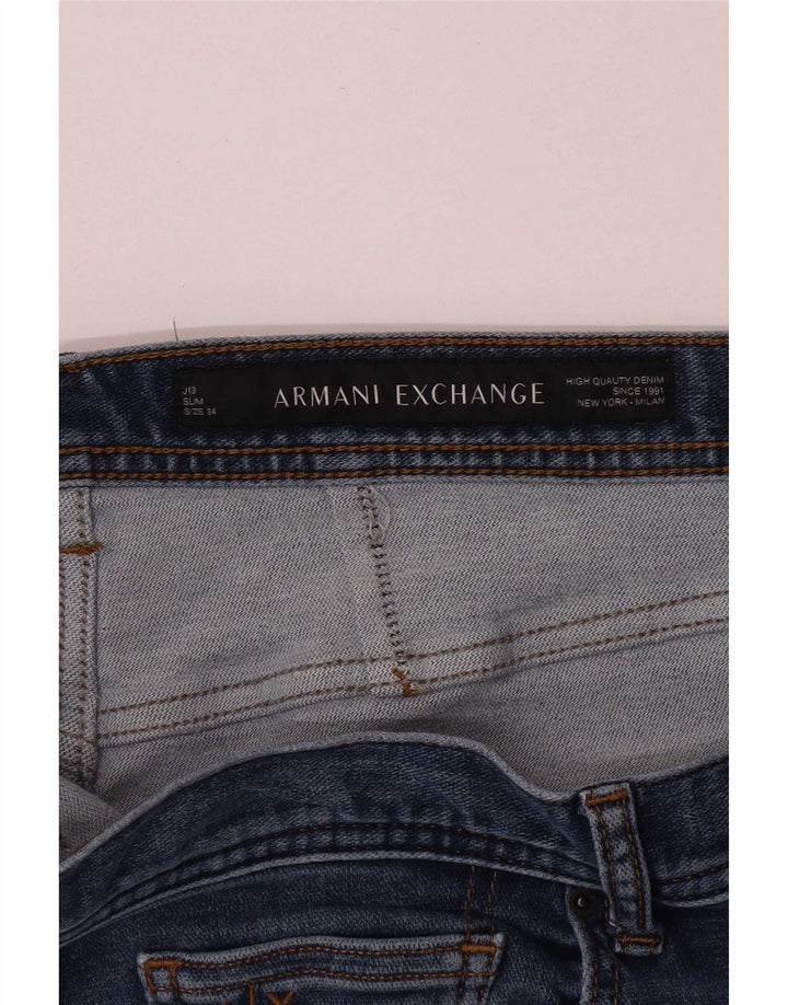 Armani Exchange Ανδρικό Slim Jeans W34 L32 Μπλε
