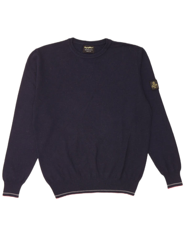 Ανδρικό πουλόβερ Refrigiwear Regular Fit Crew Neck Jumper Small Navy Blue