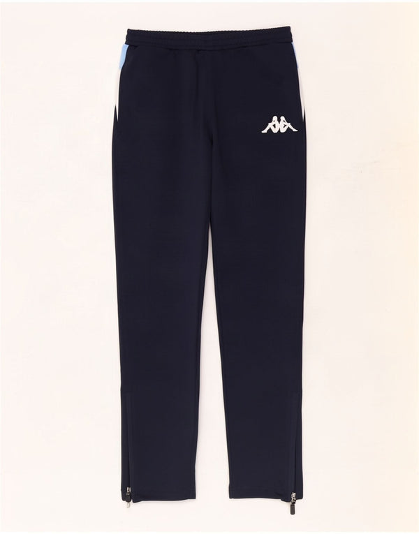 Παντελόνι αθλητικής φόρμας Kappa Boys 13-14 ετών Navy Blue Colorblock Πολυεστέρας