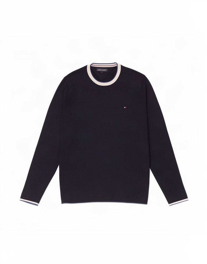 Ανδρικό μπλουζάκι Tommy Hilfiger με μακρυμάνικο μεγάλο μπλε μπλε χρώμα