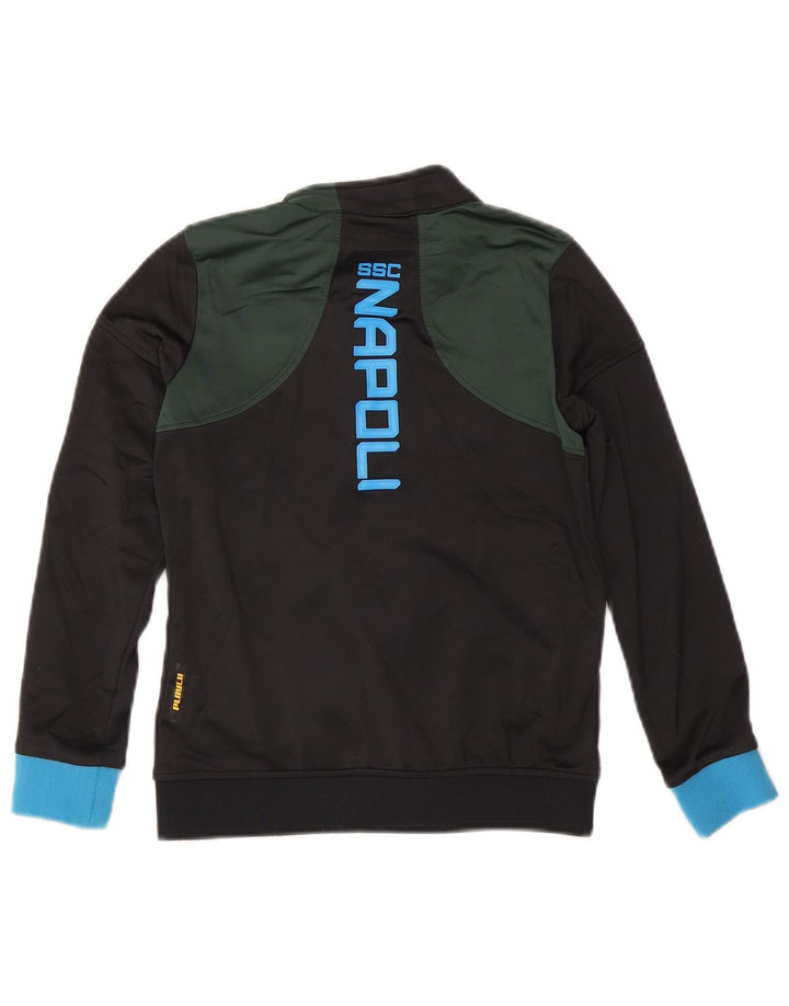 Kappa Boys Gara Graphic αθλητική φόρμα Top Jacket 9-10 Years Black Colourblock