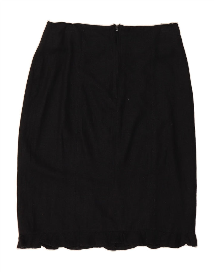 VINTAGE Womens Pencil Skirt Medium W28  Black Vintage Vintage and Second-Hand Vintage from Messina Hembry 