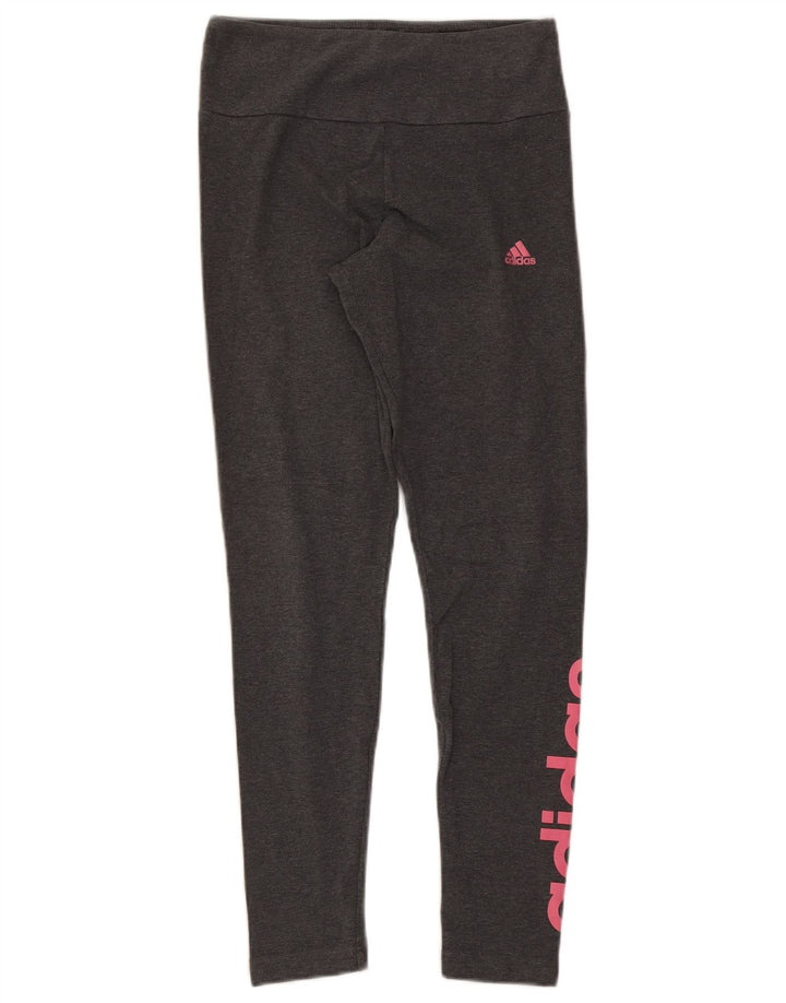 Γυναικεία γραφικά κολάν ADIDAS UK 12/14 Medium Grey