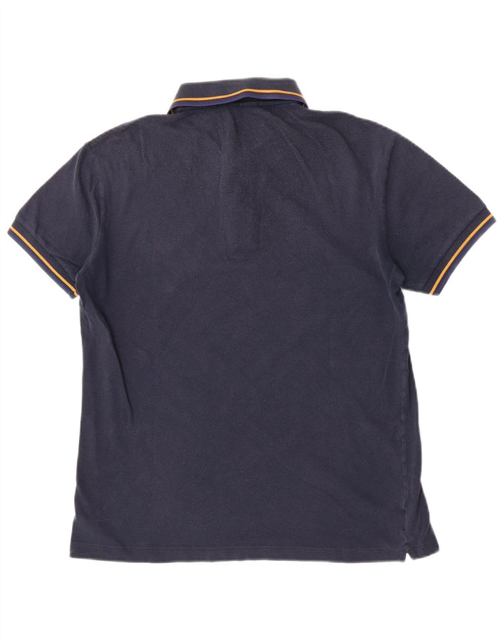 Fred Perry Ανδρικό πουκάμισο πόλο ανοιχτό και ελαστικό, μεσαίο ναυτικό, βαμβακερό