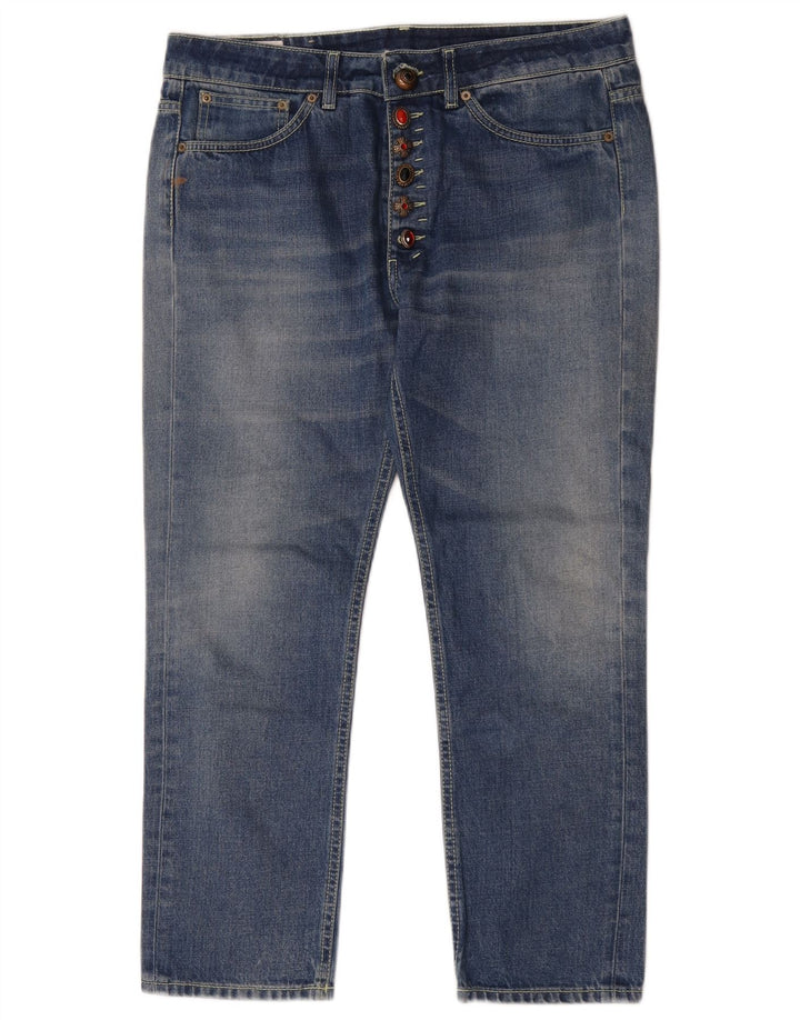 Dondup Γυναικείο Τζιν Capri W28 L26 Μπλε βαμβακερό