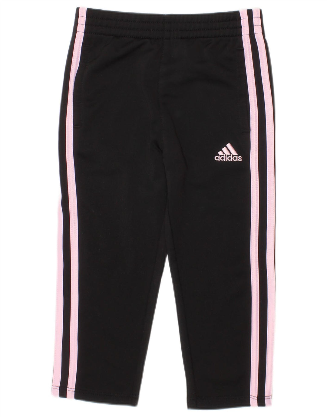 Παντελόνι αθλητικής φόρμας ADIDAS Baby Girls 18-24 μηνών μαύρο πολυεστέρα