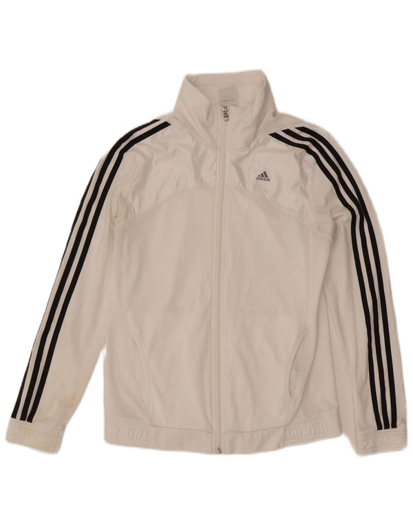 Adidas Γυναικεία φόρμα Clima 365 Top Jacket UK 8/10 Small White Polyester