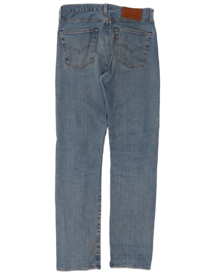 Levi's Mens 501 Straight Jeans W29 L32 Μπλε βαμβακερό
