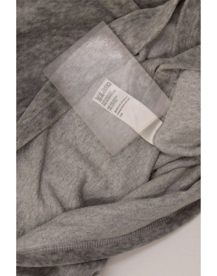 Marks & Spencer Γυναικείο τοπ μακρυμάνικο UK 14 Large Grey Polyester