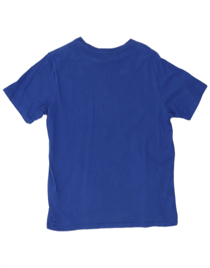 Γυναικείο γραφικό μπλουζάκι Levi's Top UK 14 μεσαίο μπλε βαμβακερό