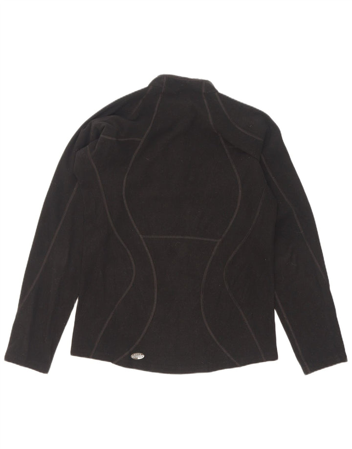 Asics Ανδρικό φερμουάρ Fleece Jumper Μικρός Μαύρος Πολυεστέρας