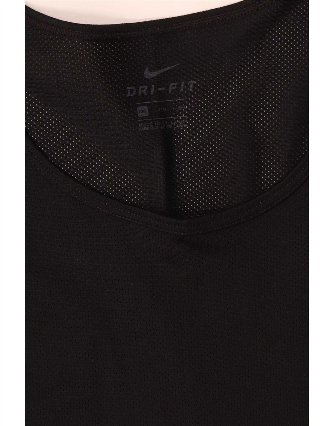 Ανδρικό γιλέκο Nike Dri Fit Top 2XL μαύρο πολυεστέρα